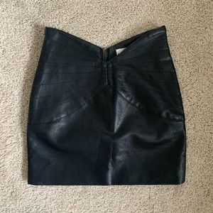 Lioness me myself and i leather skirt